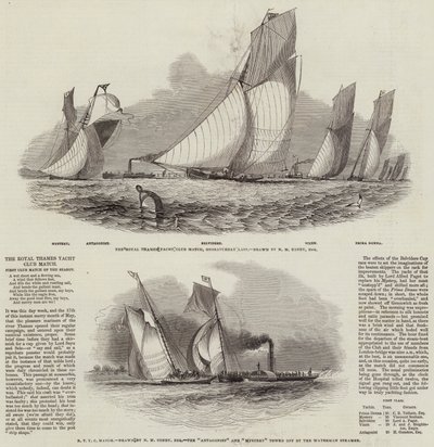 El partido del Royal Thames Yacht Club de Nicholas Matthews Condy